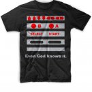 Black Men Tshirt Even God Knows It Black Tshirt For Men