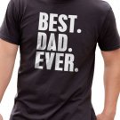Black Men Tshirt Father's Day Gift Best Dad Ever Black Tshirt For Men