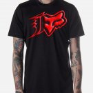 Black Men Tshirt Fox Racing Black Tshirt For Men