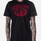 Black Men Tshirt Iowa State University Crewneck Black Tshirt For Men