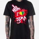 Black Men Tshirt JAPAN JDM Sports AUTO Racing Black Tshirt For Men