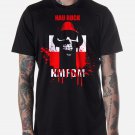 Black Men Tshirt KMFDM MORE HAU RUCK Black Tshirt For Men