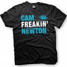 Black Men Tshirt Cam Newton - Carolina Panthers Black Tshirt For Men