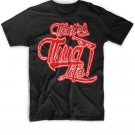 Black Men Tshirt That's Thug Life Black tshirt For Mens