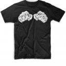 Black Men Tshirt Thug Life Funny Black Tshirt for Mens
