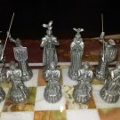 Italian marble chess set