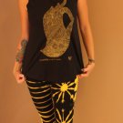 The hand of Buddha Trendy Hip Hippie Style Fashion - Ladies T-Shirt 100% cotton