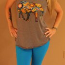Womens Leggings Solid Seamless Skinny Pants Blue Stretch One Size