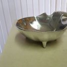 New Pewter Clam Shell Bowl Dip Trinket Candy Nuts *FREE SHIPPING!
