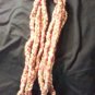 Infinity Scarf, Finger Crocheted, Red Heart Boutique Twilight Yarn, 4 loops
