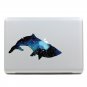 Macbook Pro Retina Decal sticker whale partial Air Decals Humor Decor Protector