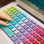 Macbook Pro Keyboard Decal Sticker Rainbow Air Skin US style Mac 12in Protector