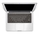 Macbook Air sticker Keyboard Decal Air Sticker Avery Black US style  Protector