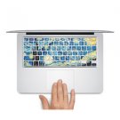 Macbook Pro Keyboard Decal Air Sticker Avery Skin US style Humor 12in Protector
