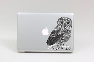 Macbook Pro Retina Decal sticker transparent partial Air Decals Owl Protector