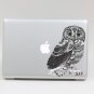Macbook Pro Retina Decal sticker transparent partial Air Decals Owl Protector