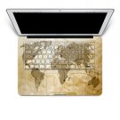 Macbook keyboard Decal Pro 13 Sticker Maps Skins Cover computer art 3M Protector