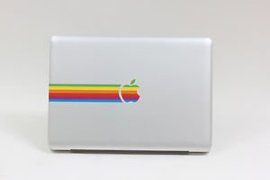 Macbook Pro Retina Decal sticker rainbow partial Air Decals Humor Protector