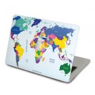 macbook decal top stickers front air skins 3M cover humor laptop protector- Map