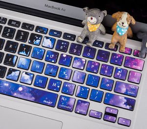 Macbook Keyboard Decal Air Sticker Avery pro  Skin US style Humor 12in Protector