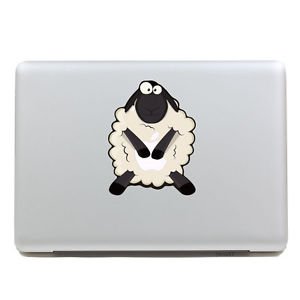 Macbook Pro Decal retina sticker partial Air Apple Decals Decor sheep Protector