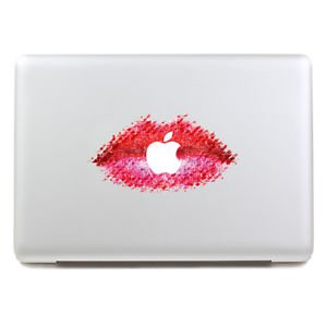 Macbook Decal Pro sticker Vinyl partial Lip  Air Decals Humor  Protector
