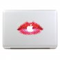 Macbook Decal Pro sticker Vinyl partial Lip  Air Decals Humor  Protector
