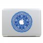 Macbook Pro Retina Decal sticker Blue flower partial Air Decals Humor Protector