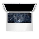 Macbook Pro 13 Keyboard Decal Air Sticker Avery univers US style  Protector