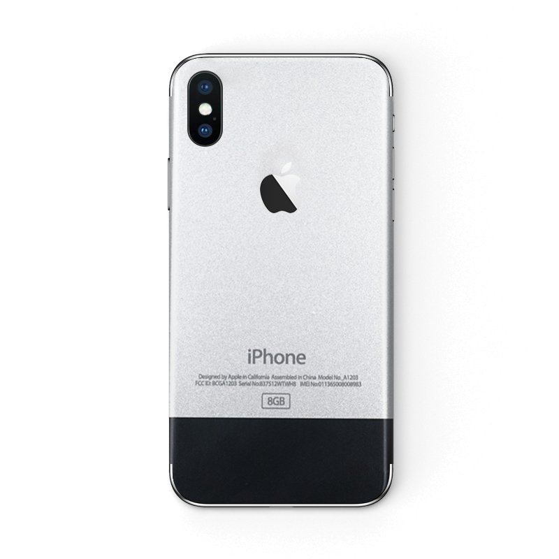 iPhone X decal Plus Sticker Back cover iPhone 8 back protector  3M Art skin