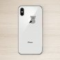 iPhone X Skin Transparent Sticker Back cover iPhone 8 back protector 3M Decal