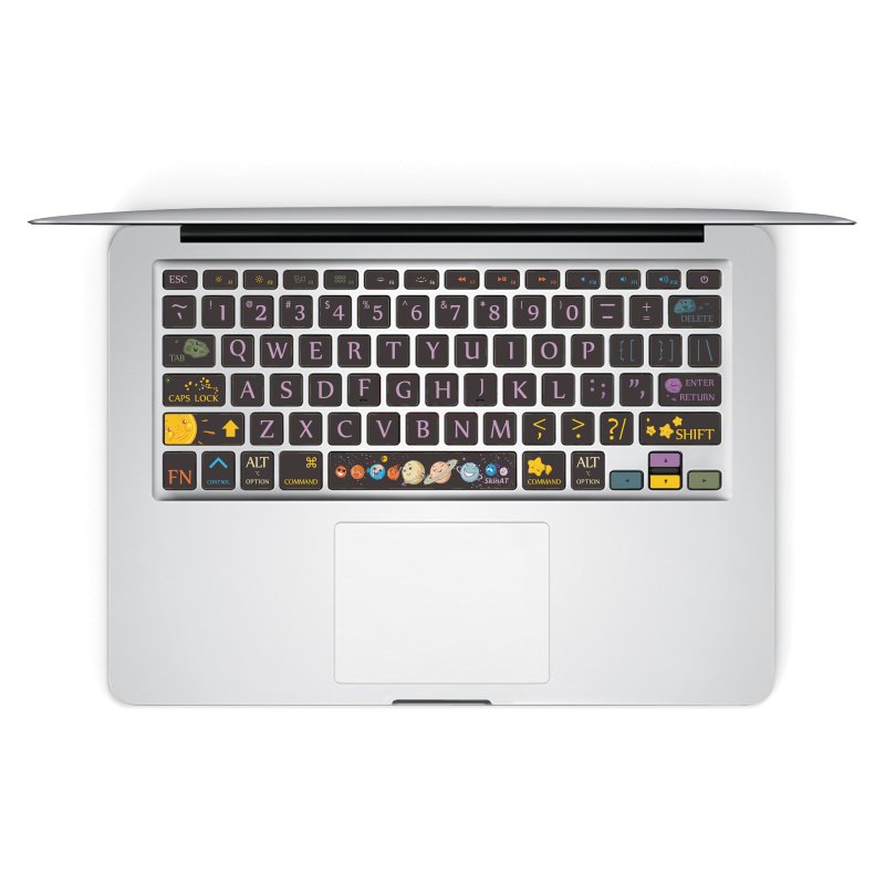 Keyboard Stickers Pro Decal Avery Mac Air Skin art Humor Protector