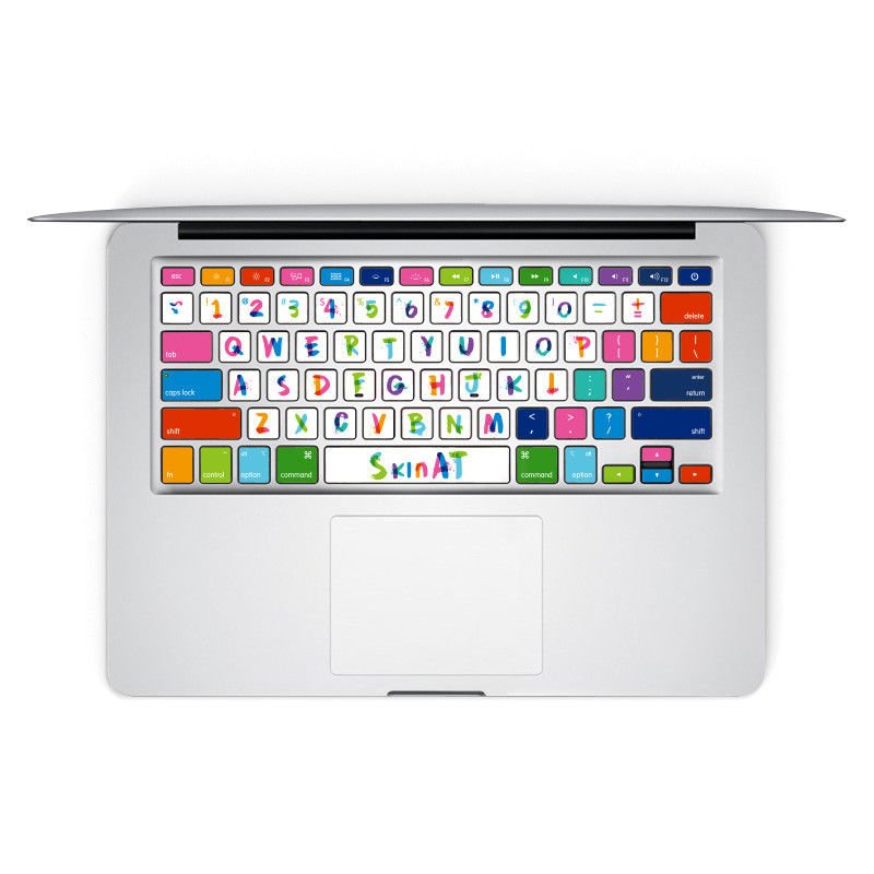 Macbook Keyboard Sticker Air Decal Colorful Avery Us Style Protector For Apple 6216