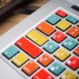 Macbook Air 13 sticker keyboard decal PS Skin Avery US style Protector