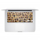 Keyboard Stickers Decal  Sticker Avery MacBook Pro Skin art Humor Protector