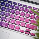 Macbook Air 13 sticker keyboard decal Purple Univers Avery US style  Protector