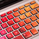 Macbook Air sticker keyboard decal Rainbow Avery US style 12in Protector
