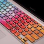 Macbook Air sticker keyboard decal Rainbow Avery US style 12in Protector