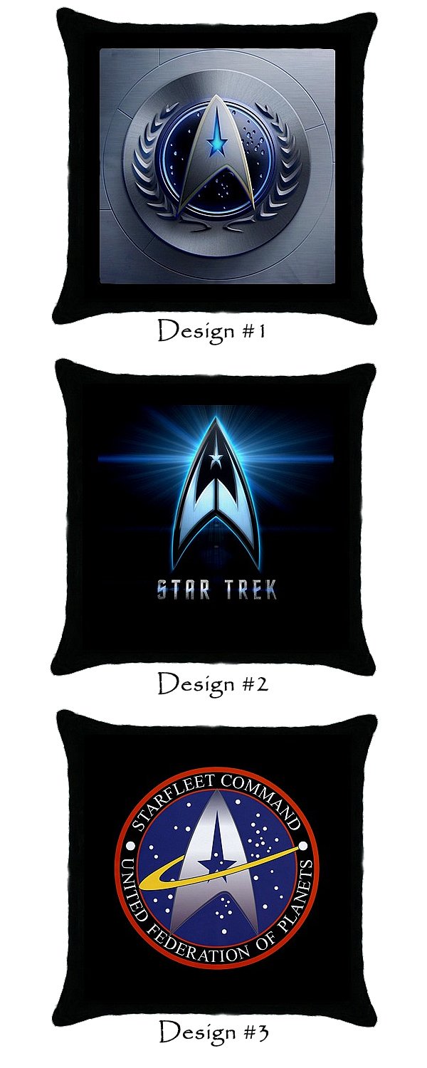 Star Trek Throw Pillow Case 100% Cotton Beyond Expectation