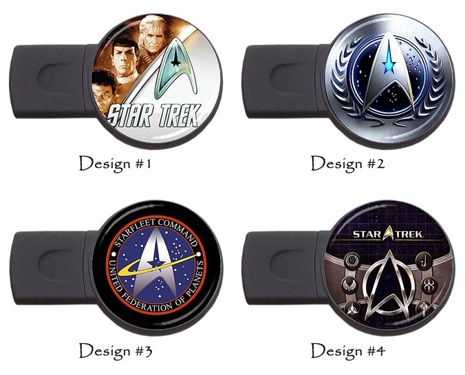 Star Trek USB Flash Drive 4GB Birthday ideas Beyond Expectation