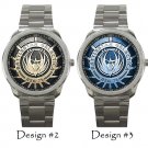 Battlestar Galactica Wristwatch Unisex BSG Costume Sport Metal Watch