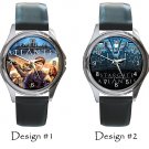 Stargate Atlantis Wristwatches Metal Leather Band Unisex Costume