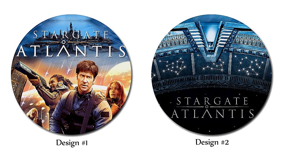 Stargate Atlantis Round Mousepad Mat Birthday Gift Ideas