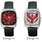 Team Valor Pokemon Go Wristwatches Costume Square Metal Watch