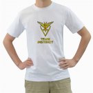 Team Instinct T-Shirts White Men Apparel Clothing Pokemon Go
