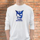 Team Mystic T-Shirts Men White Long Sleeve Pokemon Go Clothing