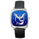 Team Mystic Pokemon Go Wristwatches Costume Square Metal Watch #3