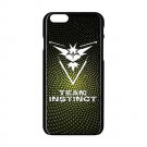 Team Instinct iPhone 6/6s Black Enamel Case Pokemon Go Pokeball