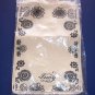 Lucy Activewear canvas tote ivory with black floral pattern new in bag