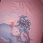 Disney Store womens sleeveless top size XL pink with Eeyore & rhinestones EUC